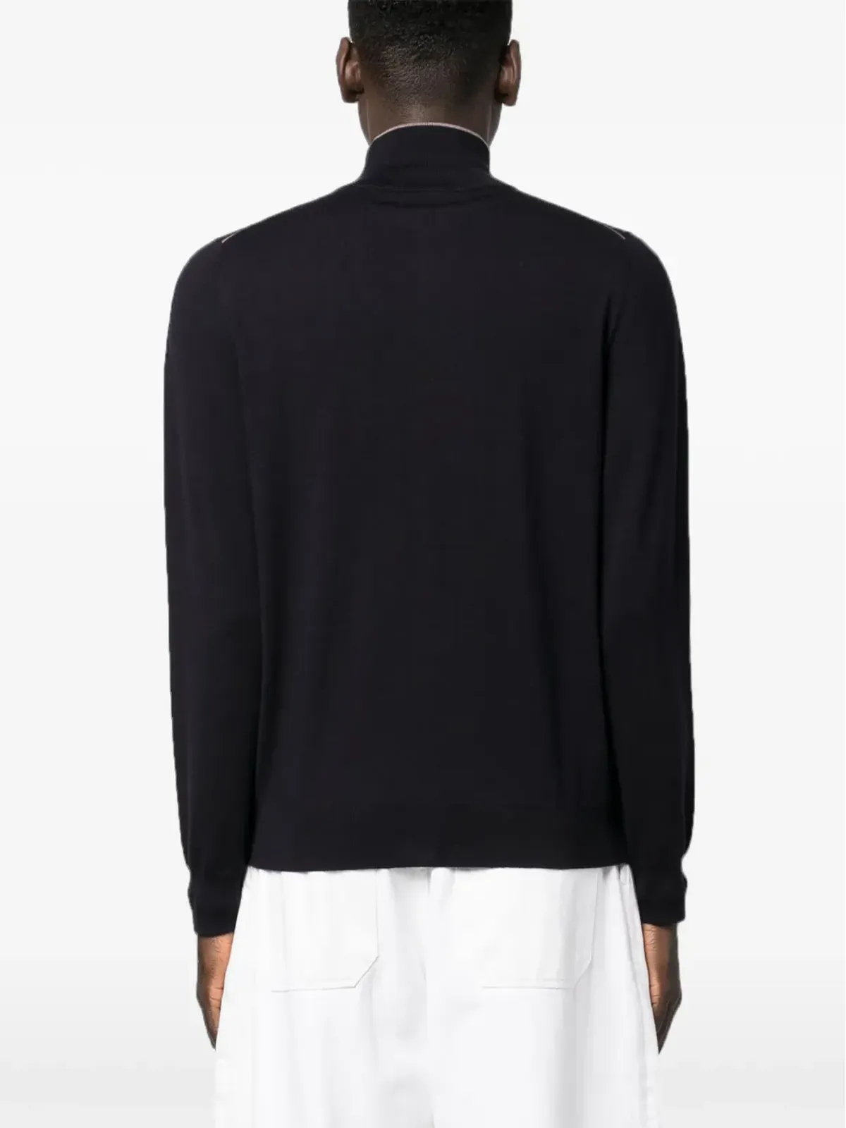 PS Paul Smith ジップ付き長袖ニットセーター - 画像4