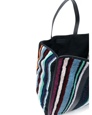 Missoni ストライプ テリークロス トートバッグ - サムネイル5