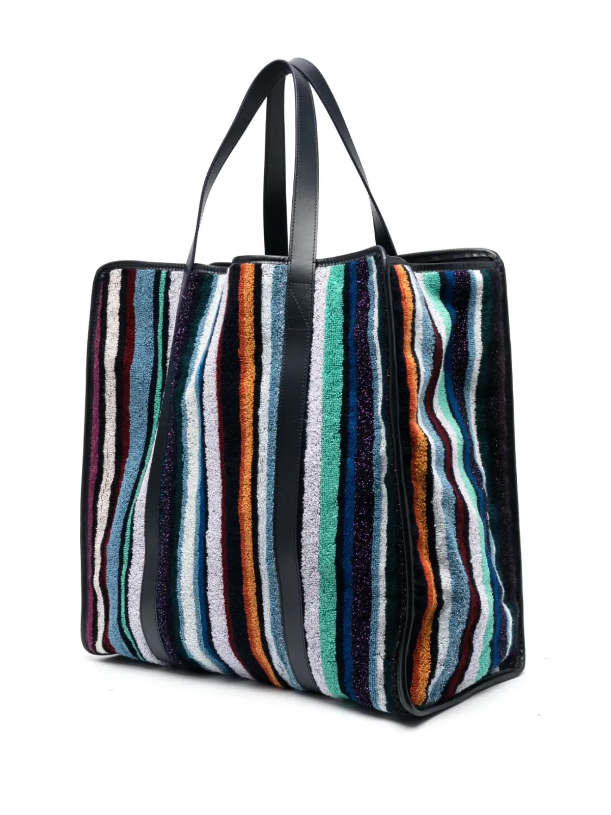 Missoni ストライプ テリークロス トートバッグ - 画像3