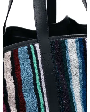 Missoni ストライプ テリークロス トートバッグ - サムネイル4