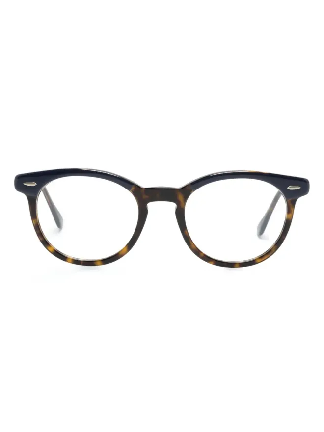 Ray-Ban Ray-Ban べっ甲柄丸型フレーム眼鏡の商品画像