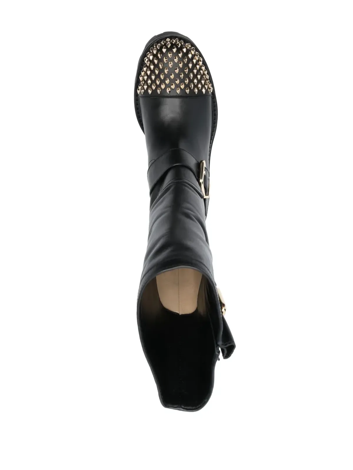 Jimmy Choo バイカーII スタッド装飾ブーツ - 画像4