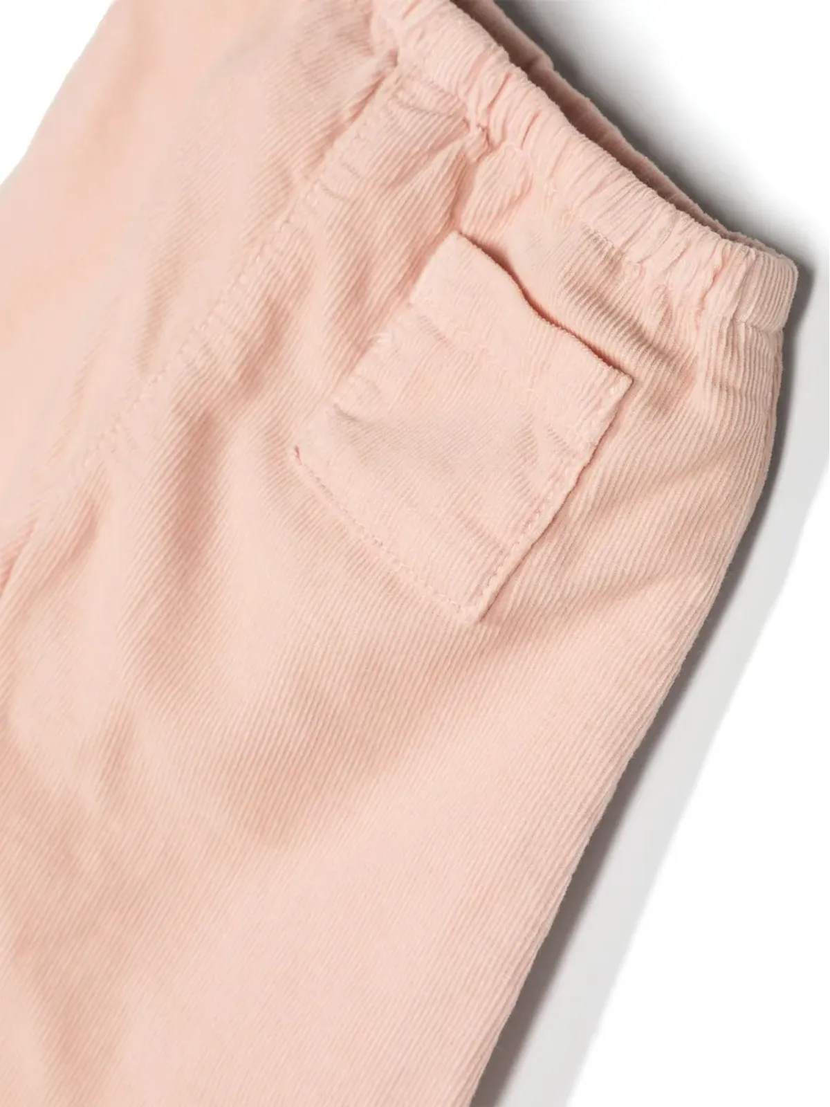Bonpoint ウエストゴム入り コーデュロイパンツ ピンク - 画像3