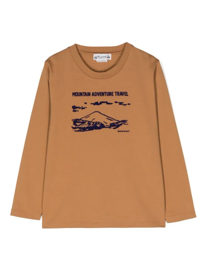 Bonpoint Bonpoint シェニール ロゴパッチ スウェットシャツの商品画像