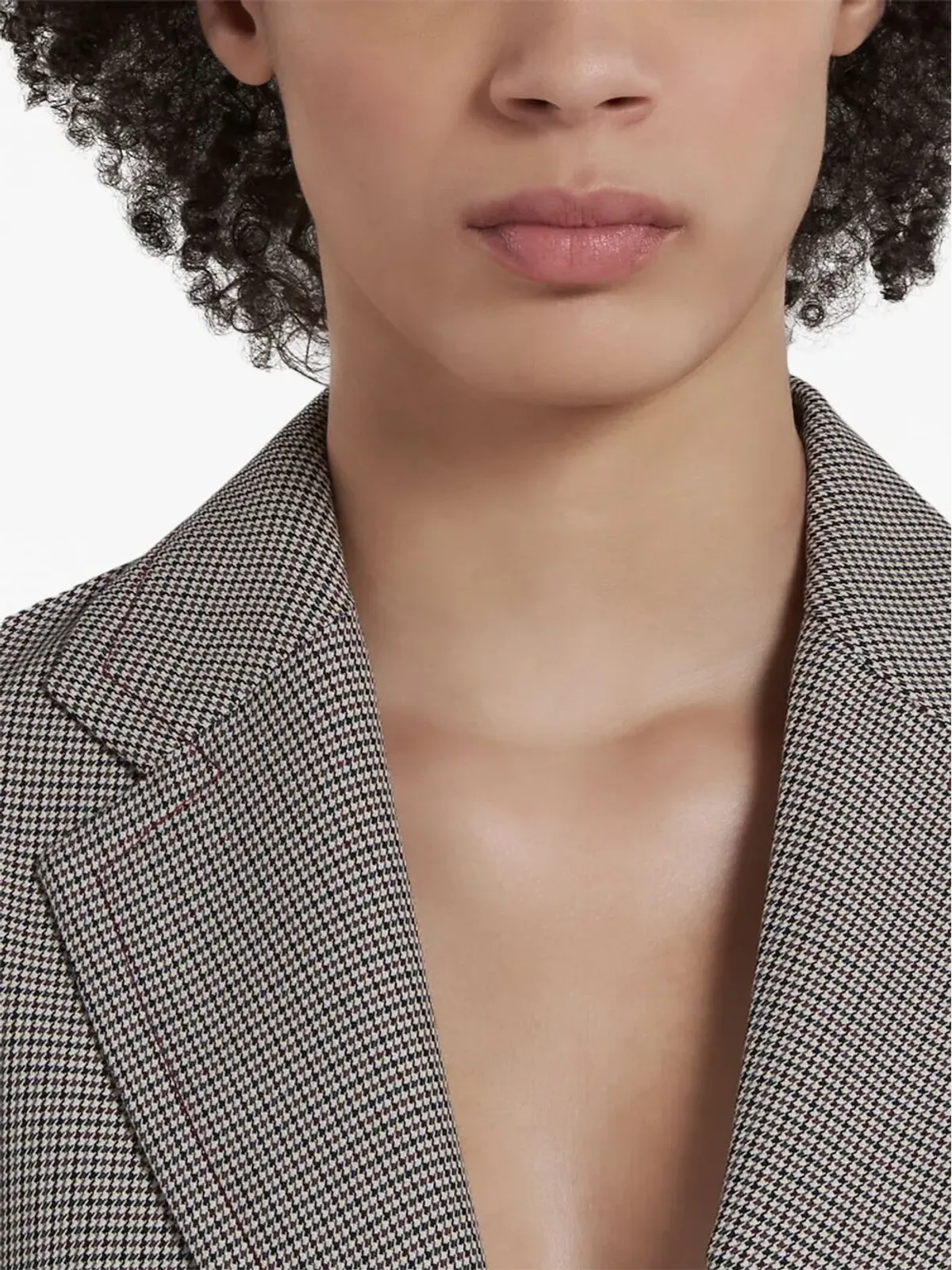 Marni 千鳥格子柄 シングルブレスト ブレザー - 画像5