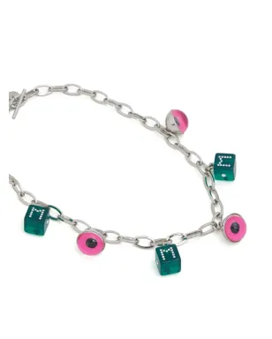 Marni dice-motif charm necklace - サムネイル2