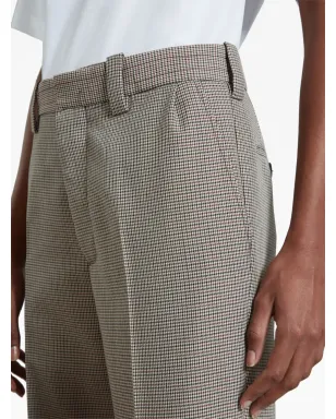 Marni ハウンドトゥース柄ストレートパンツ - サムネイル5