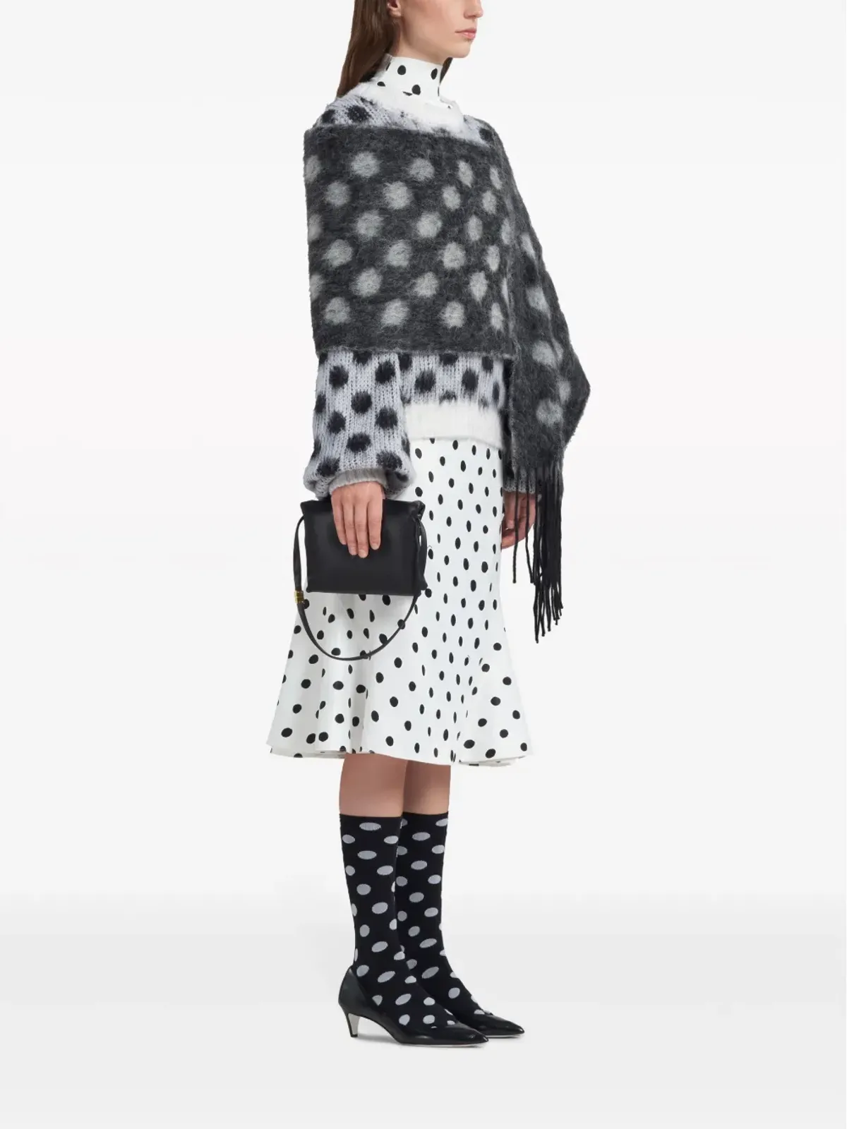 Marni ポルカドット・インターシャ・ジャンパー - 画像2