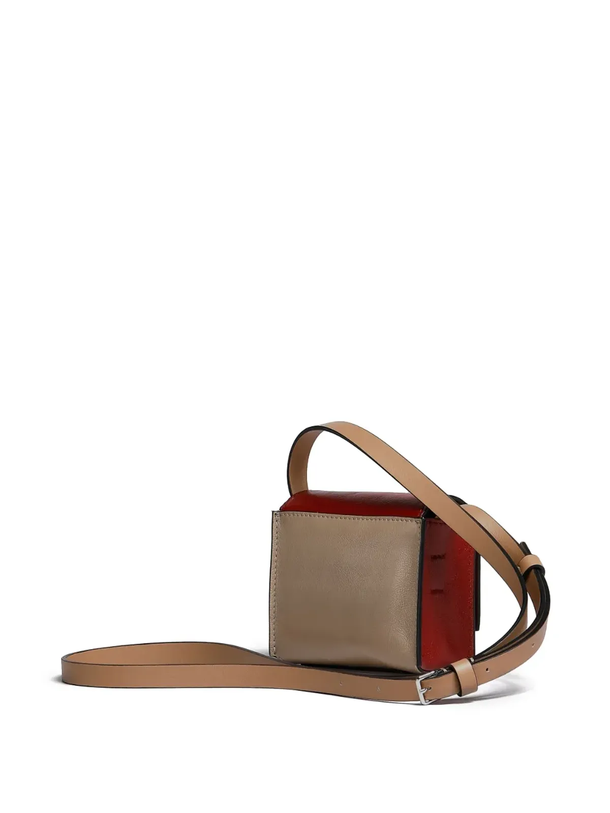 Marni カラーブロック レザー クロスボディバッグ - 画像2
