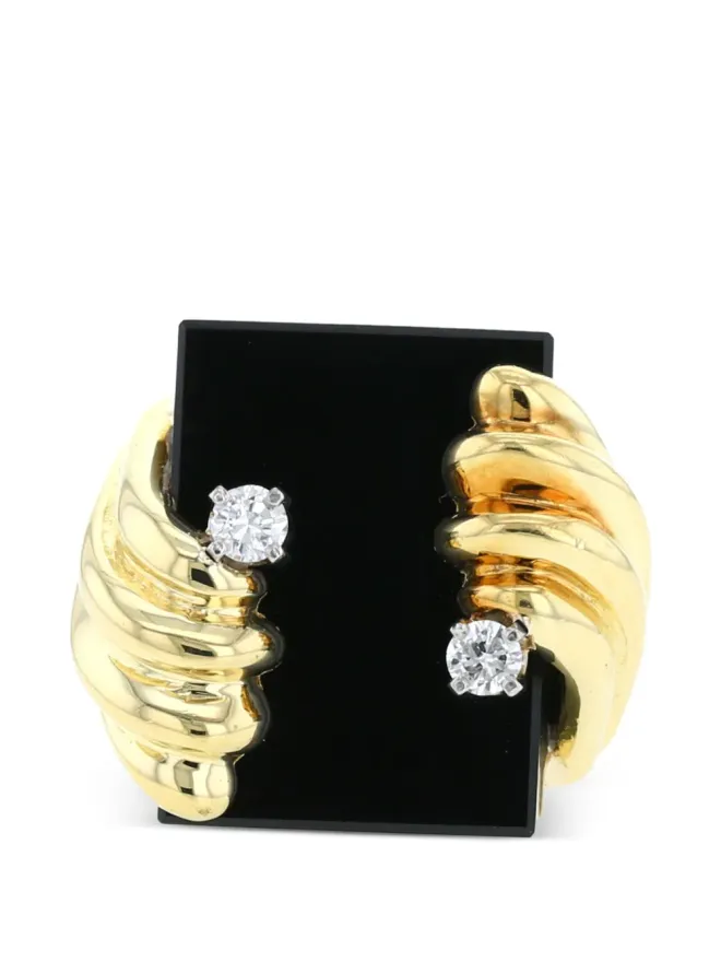 Cartier Cartier 1970年代ビンテージ ダイヤモンドとオニキスのリングの商品画像