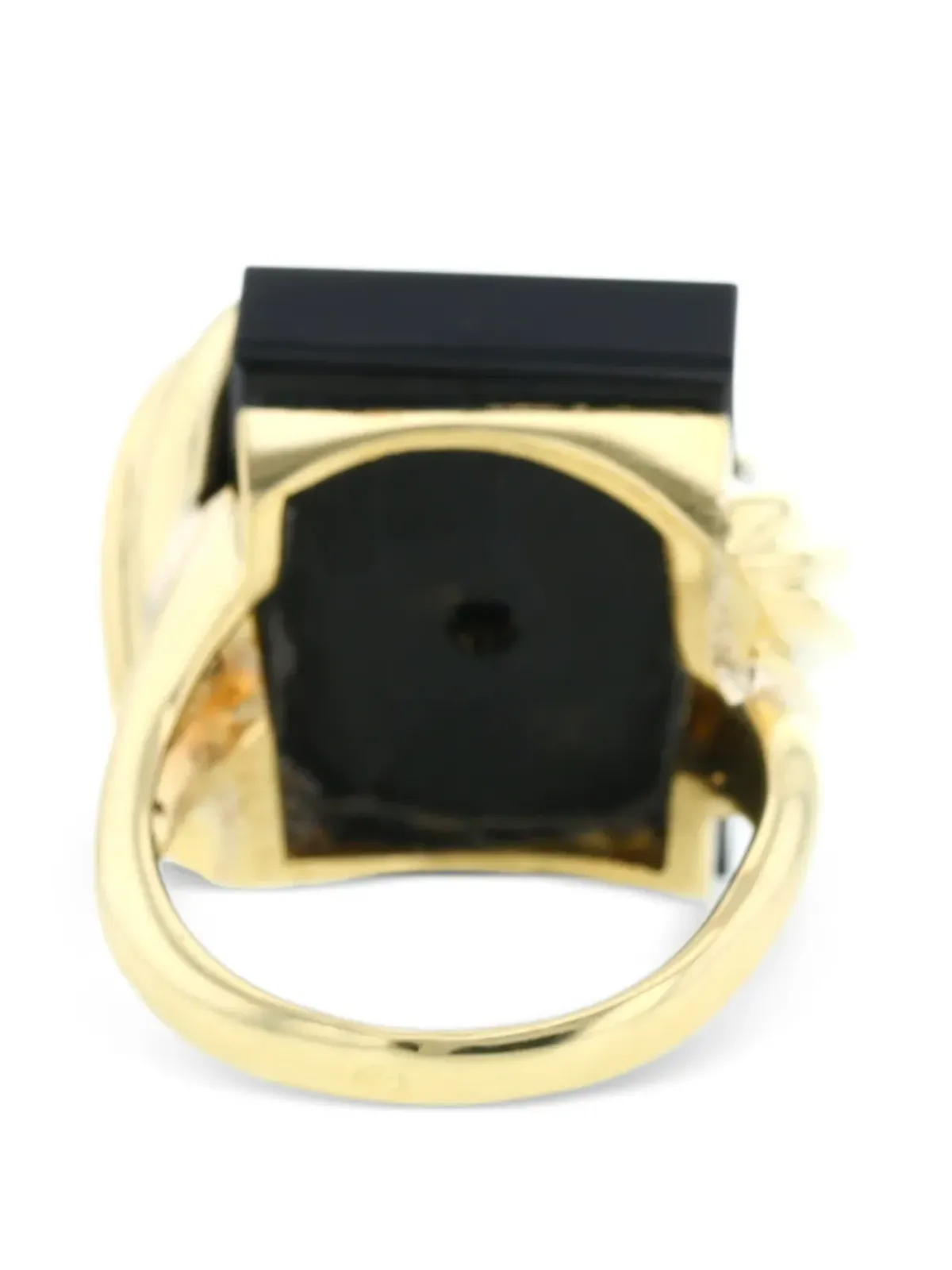 Cartier 1970年代ビンテージ ダイヤモンドとオニキスのリング - 画像4