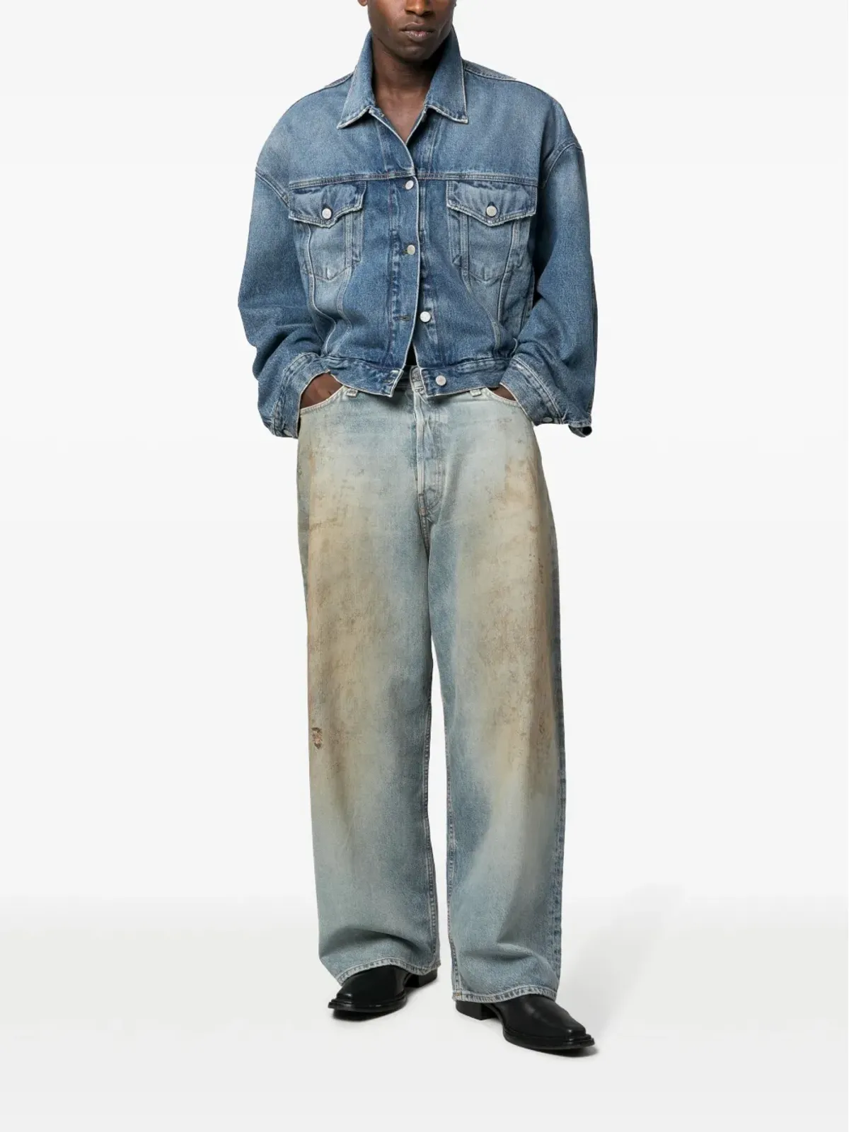 Acne Studios デニム・ワイドジーンズ - 画像2