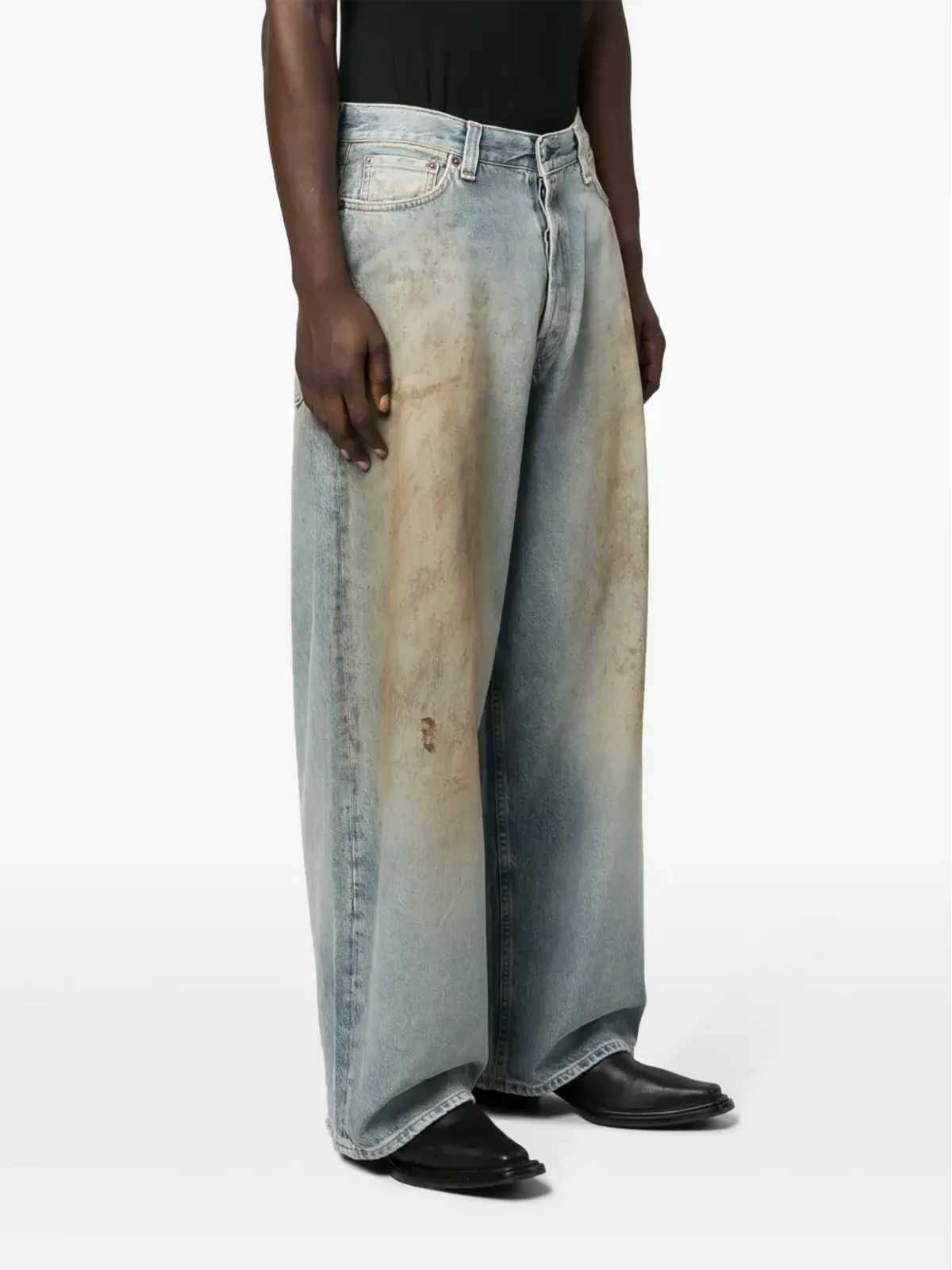 Acne Studios デニム・ワイドジーンズ - 画像4