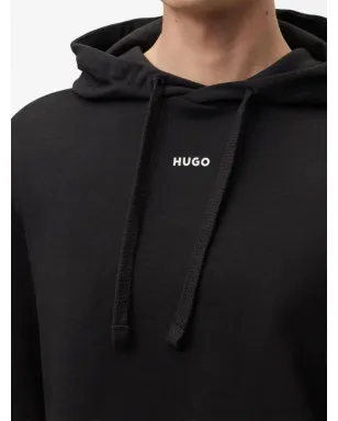 HUGO Dapo ロゴプリント ドローコード付きフーディー - サムネイル5