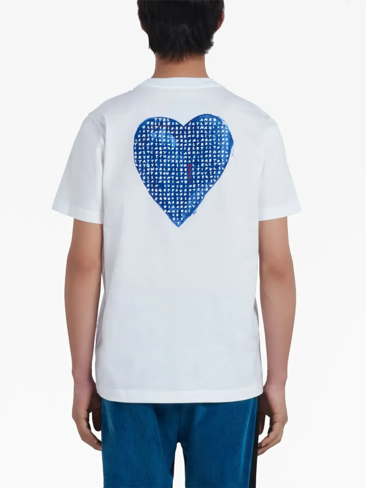 Marni ワードサーチプリント コットンTシャツ - 画像4
