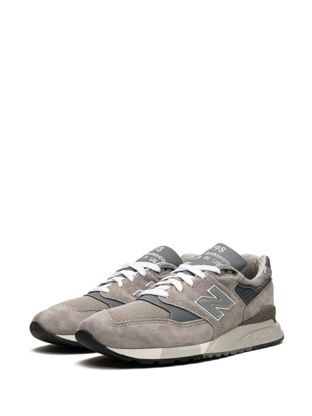 New Balance 998 Made In Usa グレー/シルバー スニーカー - 画像5