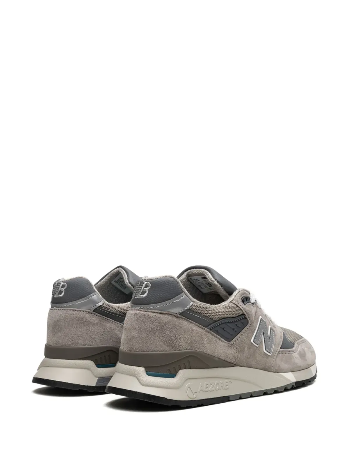 New Balance 998 Made In Usa グレー/シルバー スニーカー - 画像3