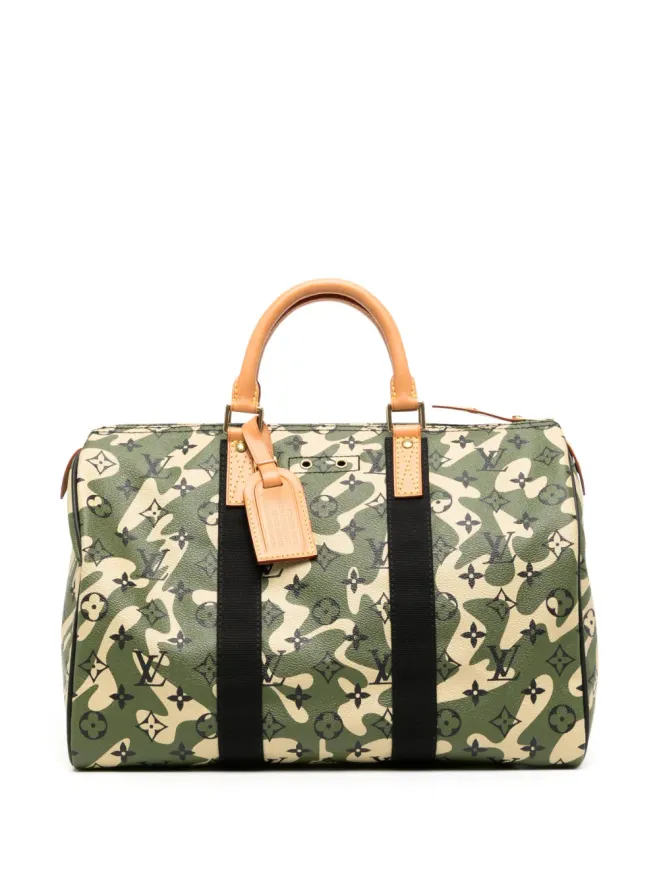 Louis Vuitton Pre-Owned Louis Vuitton Pre-Owned Takashi Murakami Speedy トートバッグ グリーンの商品画像