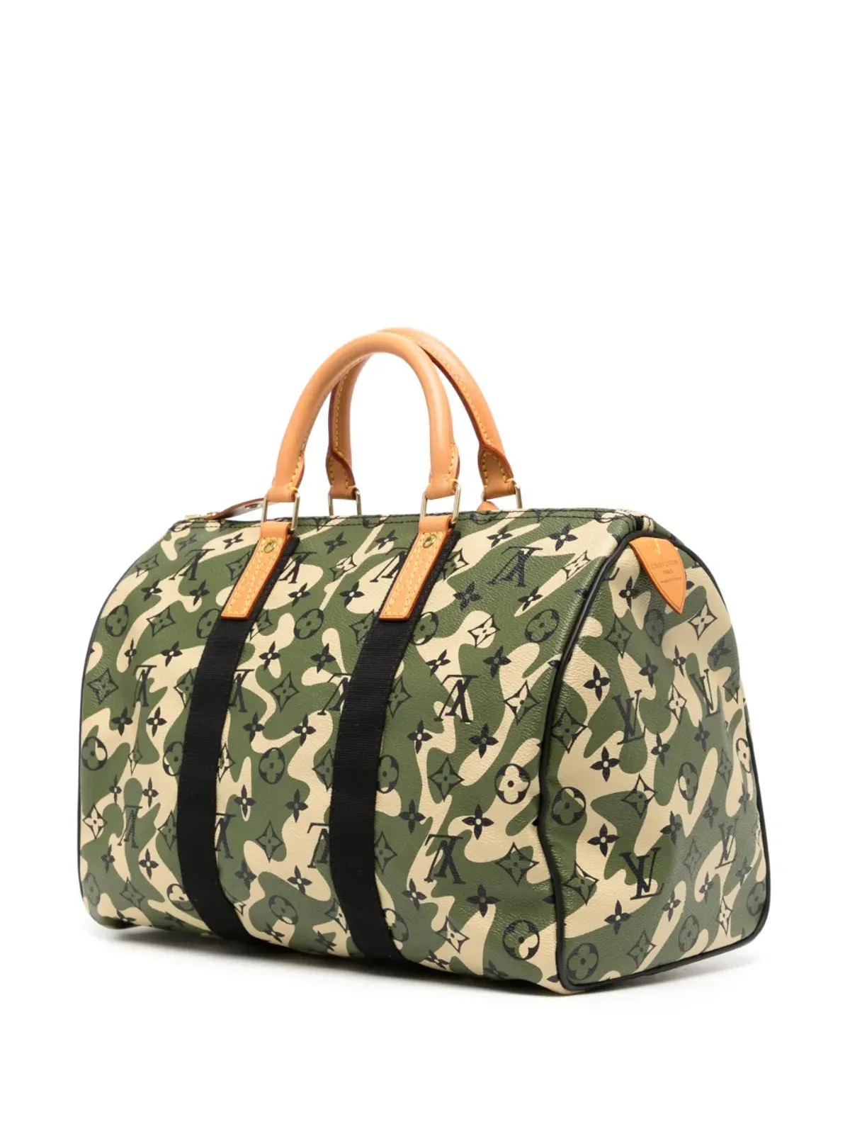Louis Vuitton Pre-Owned Takashi Murakami Speedy トートバッグ グリーン - 画像2