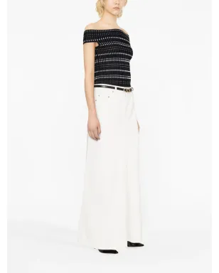 Alexander McQueen オープンニット・オフショルダートップ - サムネイル4