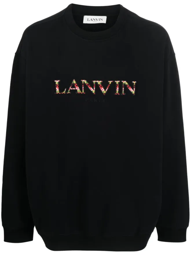 Lanvin Lanvin 刺繍ロゴ クルーネック スウェットの商品画像