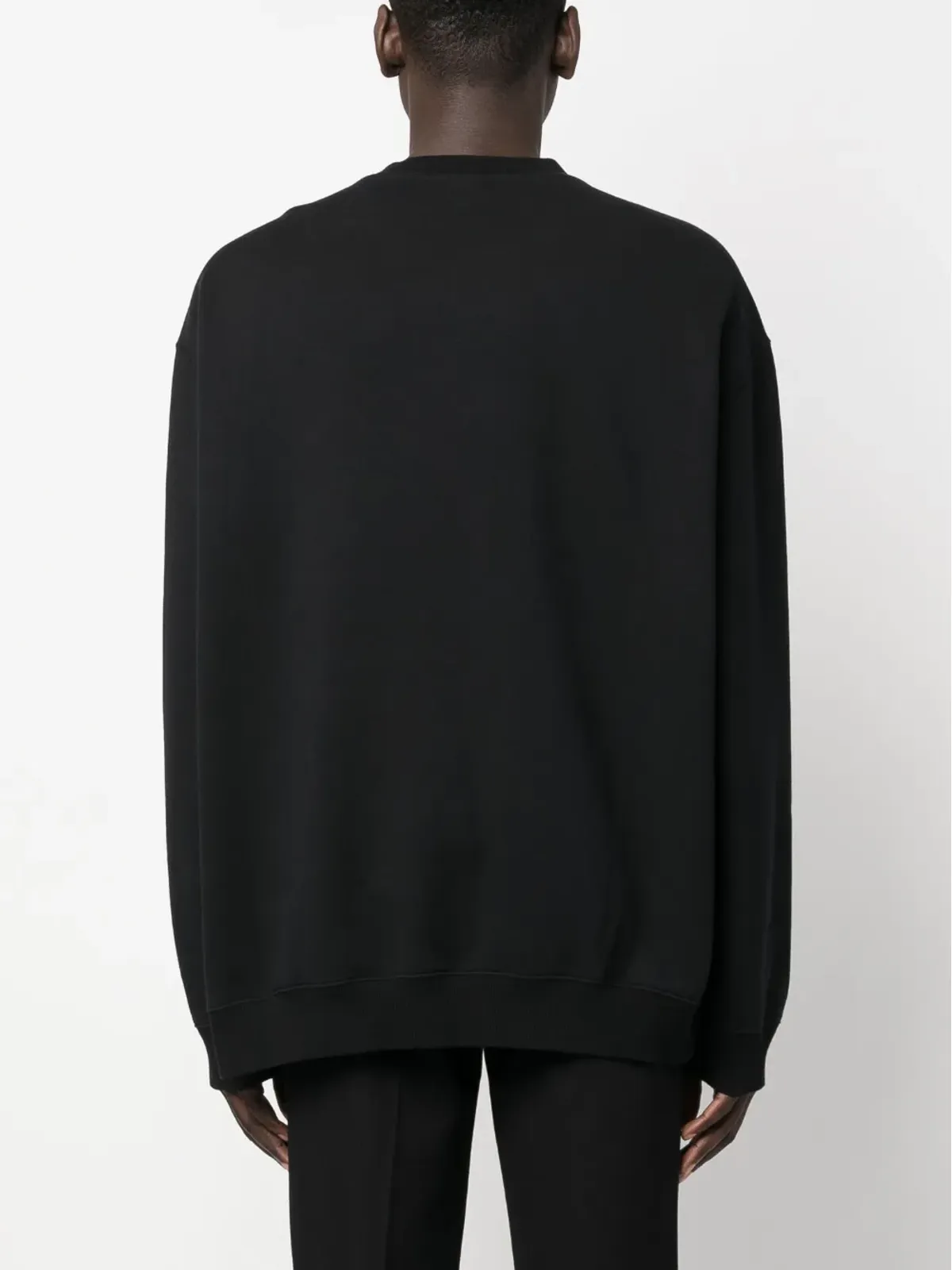 Lanvin 刺繍ロゴ クルーネック スウェット - 画像4
