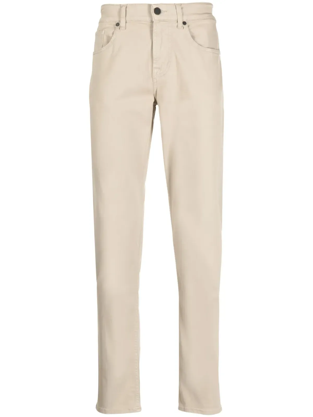 7 For All Mankind ロゴパッチ テーパードパンツ - 画像1
