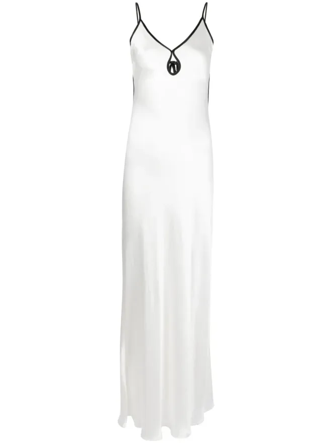Bec + Bridge BEC + BRIDGE Cedar City satin-finish dress - Whiteの商品画像