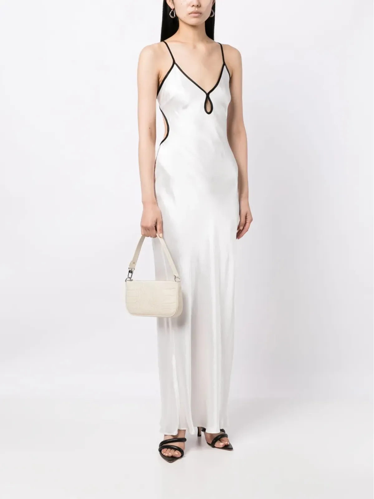 BEC + BRIDGE Cedar City satin-finish dress - White - 画像2