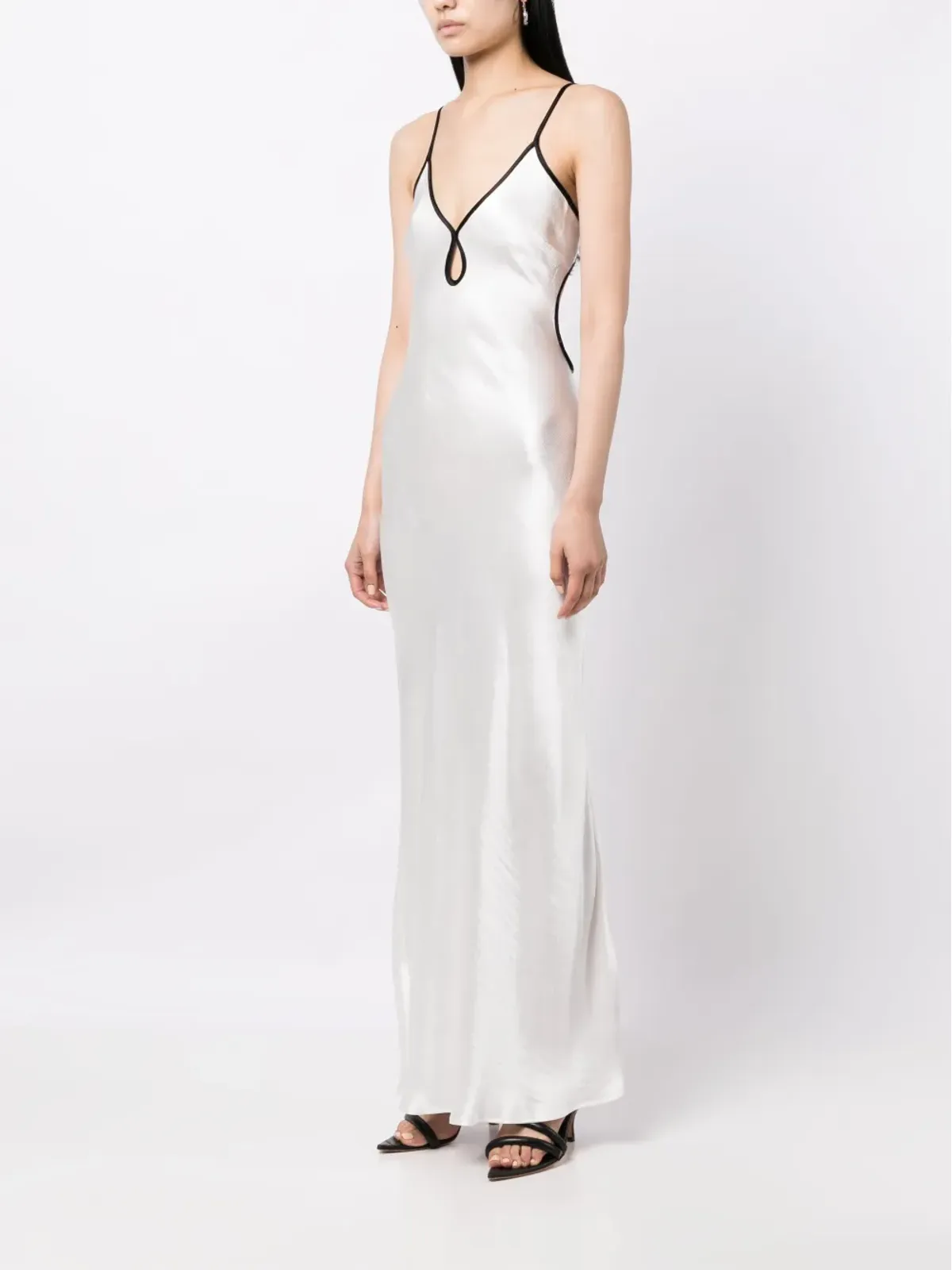 BEC + BRIDGE Cedar City satin-finish dress - White - 画像3