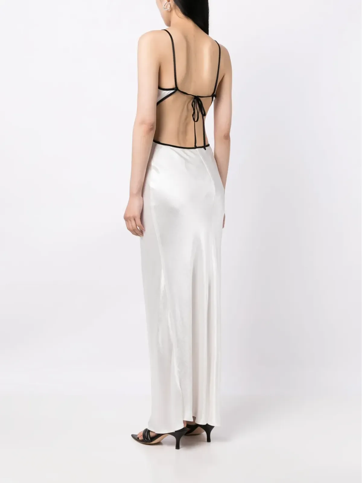 BEC + BRIDGE Cedar City satin-finish dress - White - 画像4