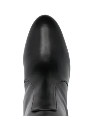 Stuart Weitzman Luxecurve ラウンドトゥ ブーツ - ブラック - サムネイル4