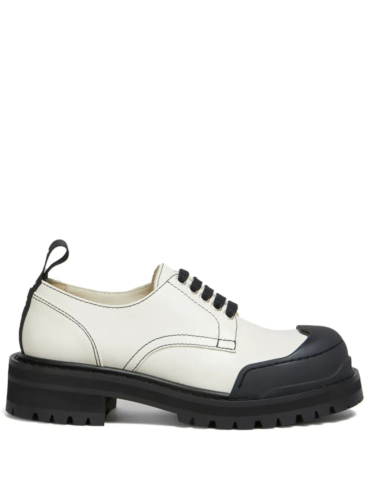 Marni ダダ アーミー レザー ダービーシューズ - 画像1