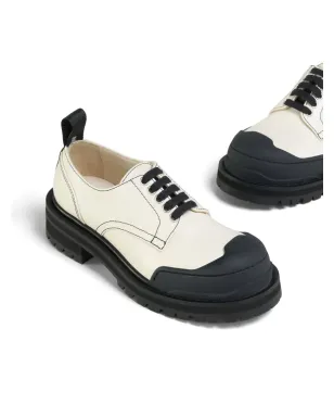 Marni ダダ アーミー レザー ダービーシューズ - サムネイル4