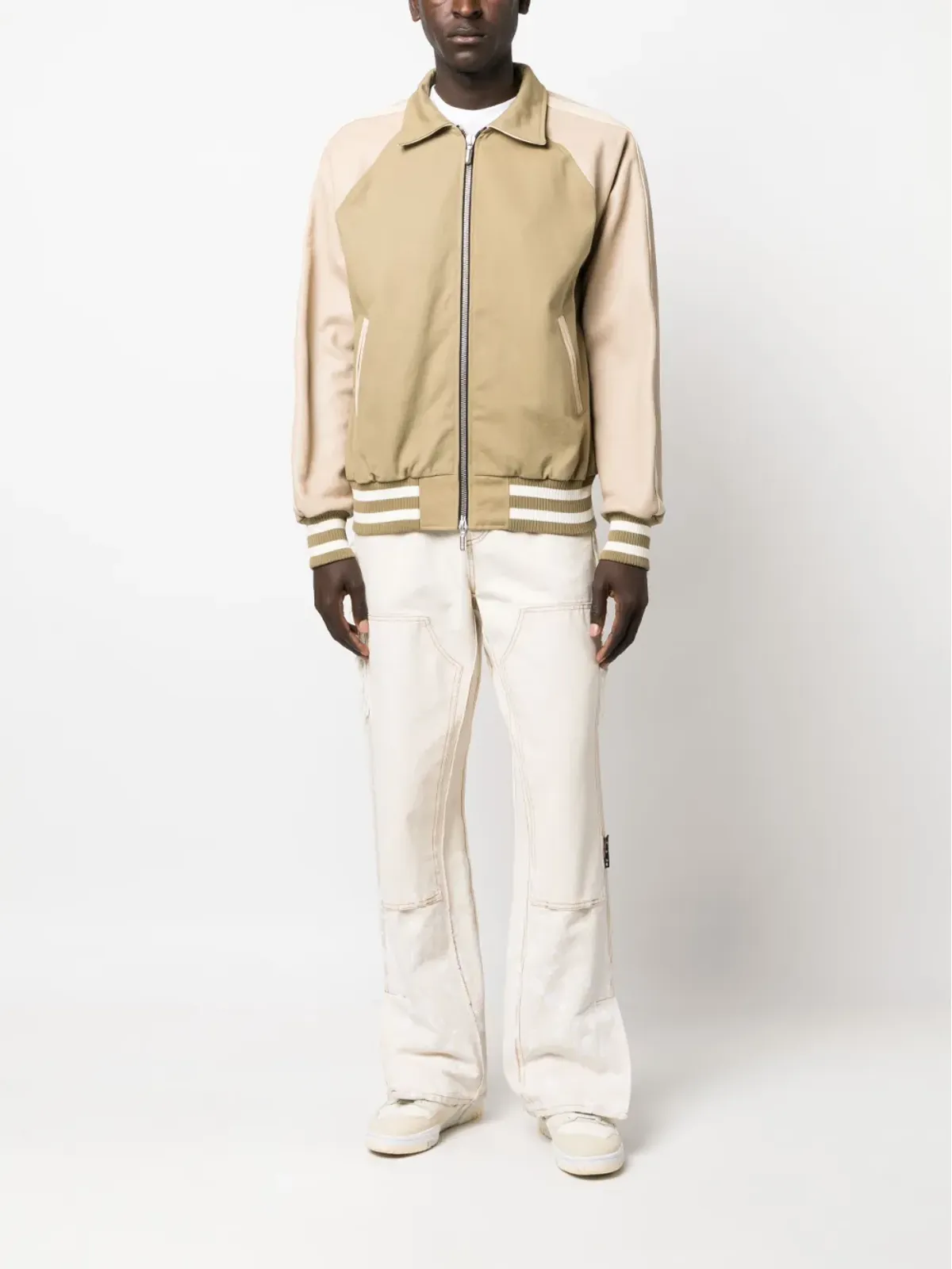 RHUDE ロゴパッチ コットン ヴァーシティジャケット - 画像2