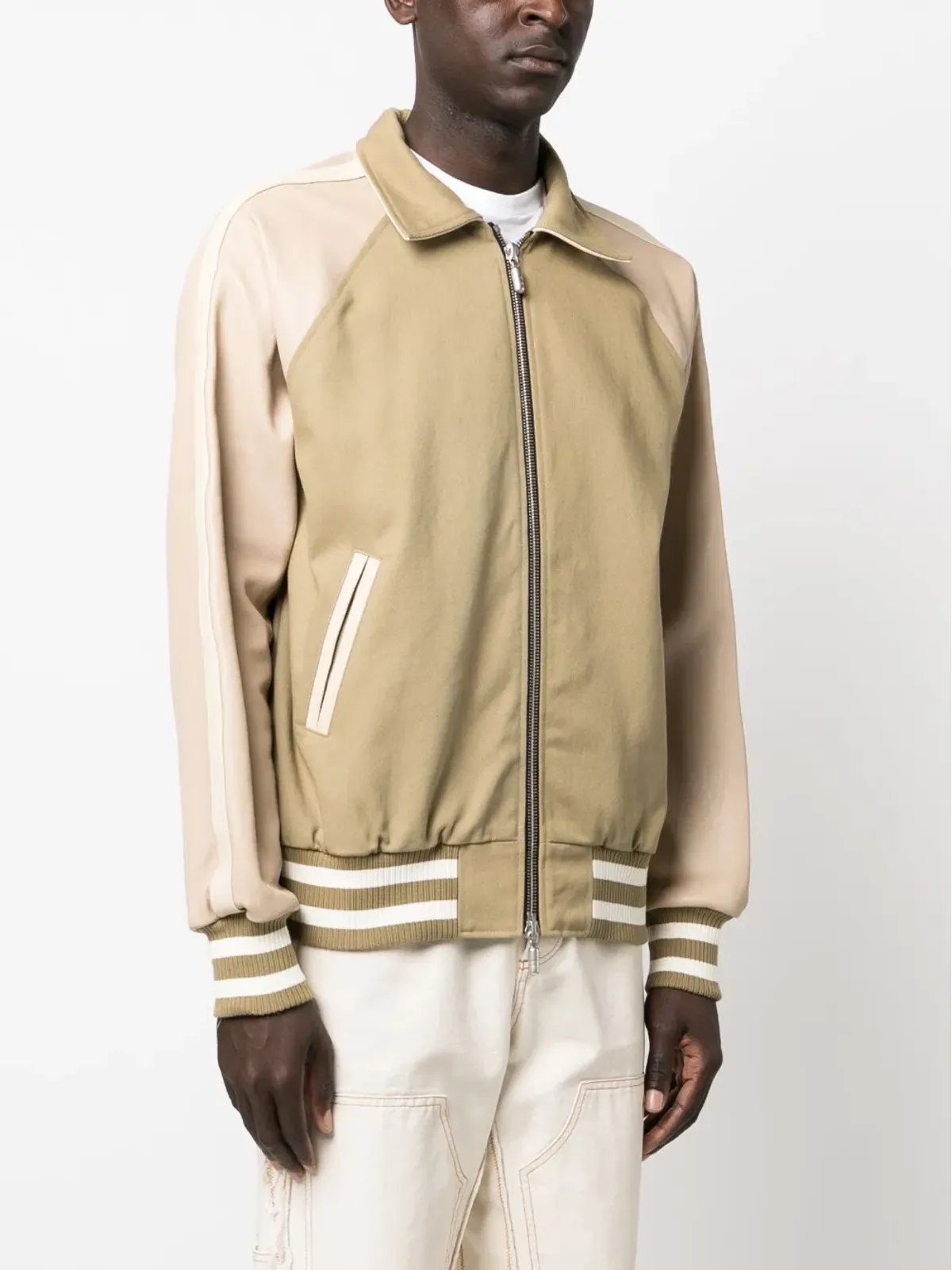 RHUDE ロゴパッチ コットン ヴァーシティジャケット - 画像3