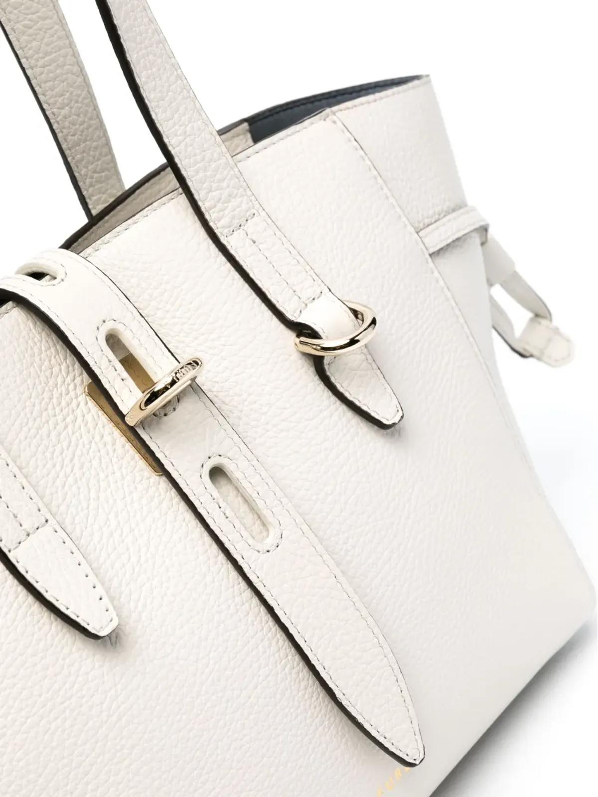 Furla Furla Net leather tote bag - White - 画像4