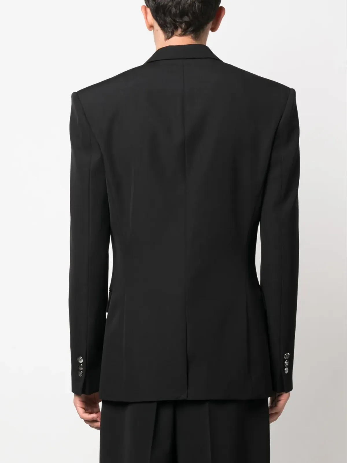 Balmain シングルブレスト ウール ブレザー - 画像4
