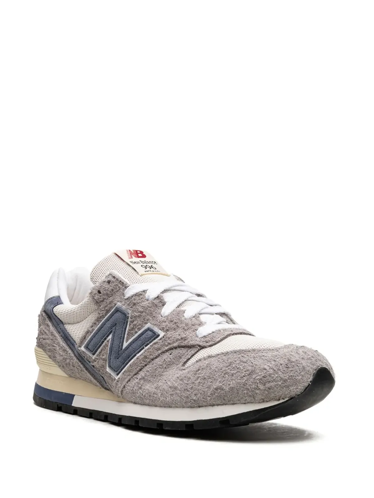 New Balance 996 グレー/ネイビー スニーカー - 画像2