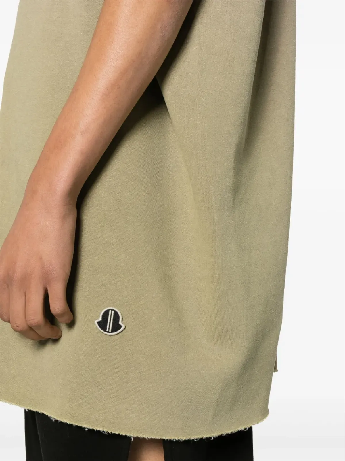 Moncler + Rick Owens オムブレ効果ジャージーベスト - 画像5