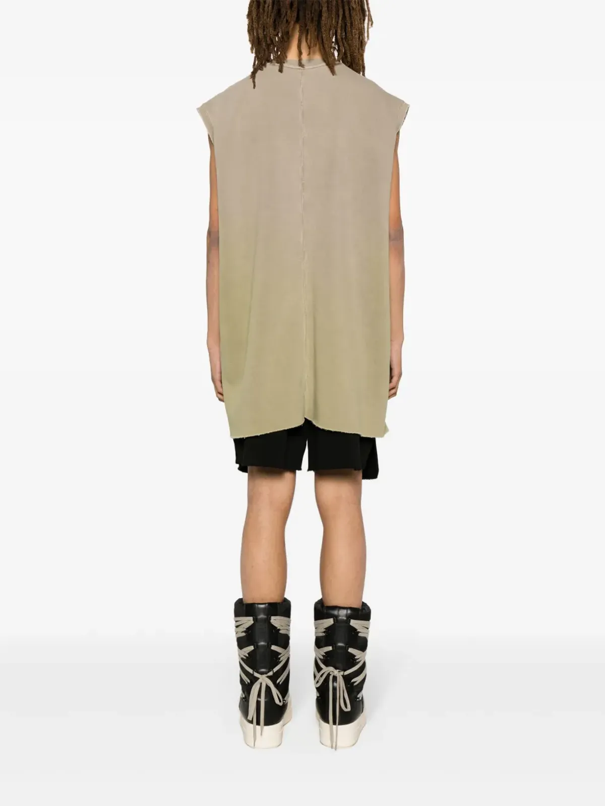 Moncler + Rick Owens オムブレ効果ジャージーベスト - 画像4