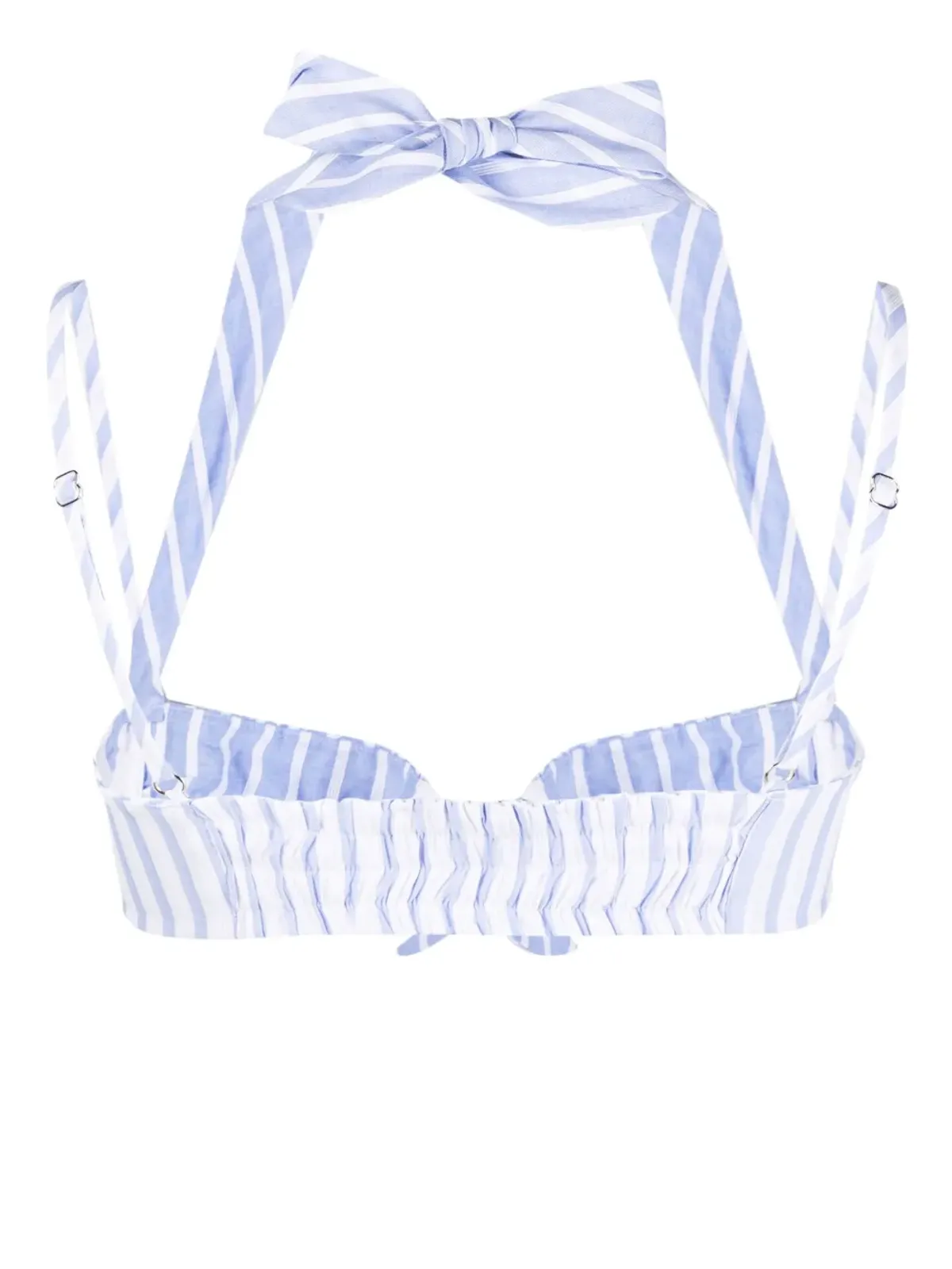Ermanno Scervino ブロderie-anglaise ビキニトップ - 画像2