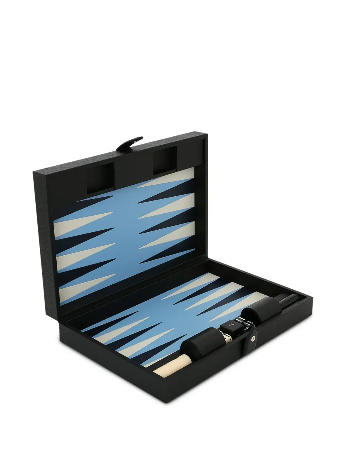 Smythson パナマレザーのバックギャモンケース - 画像3