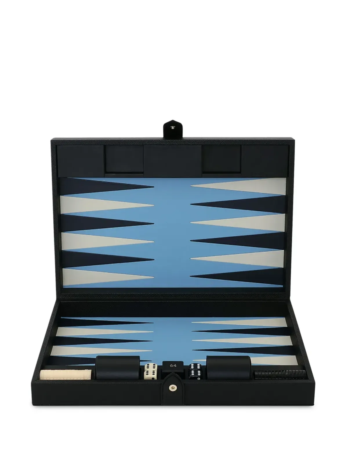 Smythson パナマレザーのバックギャモンケース - 画像4