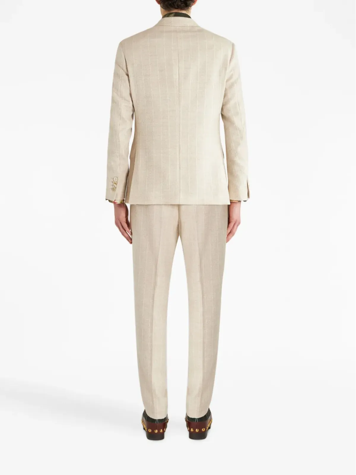 ETRO トーン・オン・トーン ピンストライプ ブレザー - 画像3