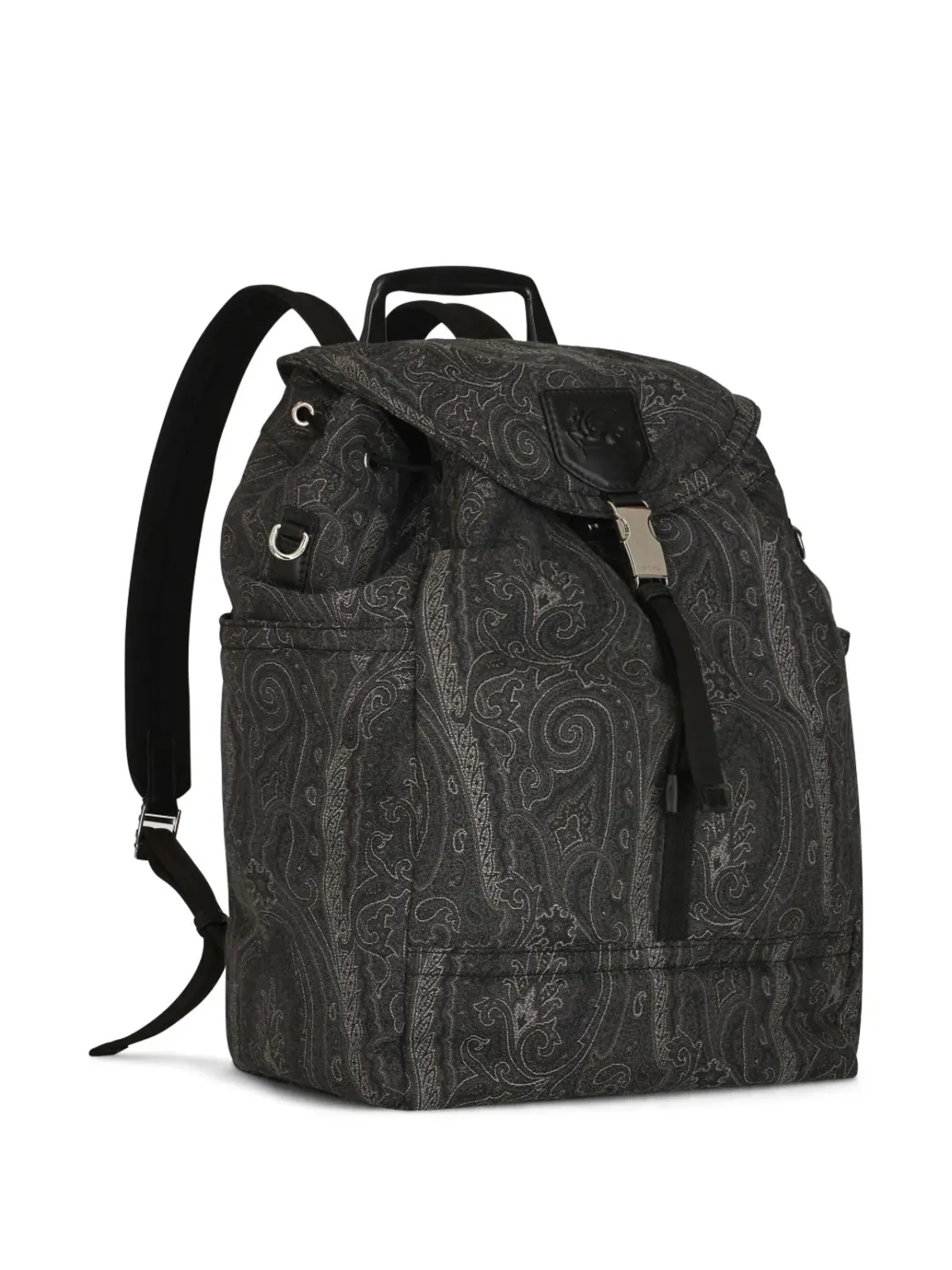ETRO Pegasoモチーフ ペイズリープリント バックパック - 画像4