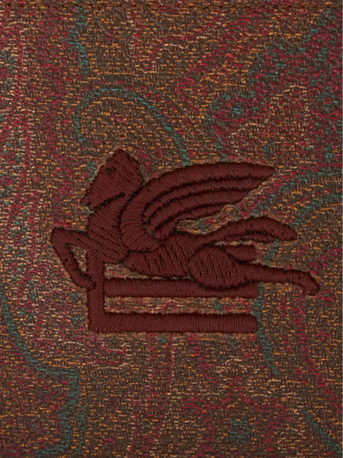 ETRO ペイズリープリントジャカード ウォレット - 画像3