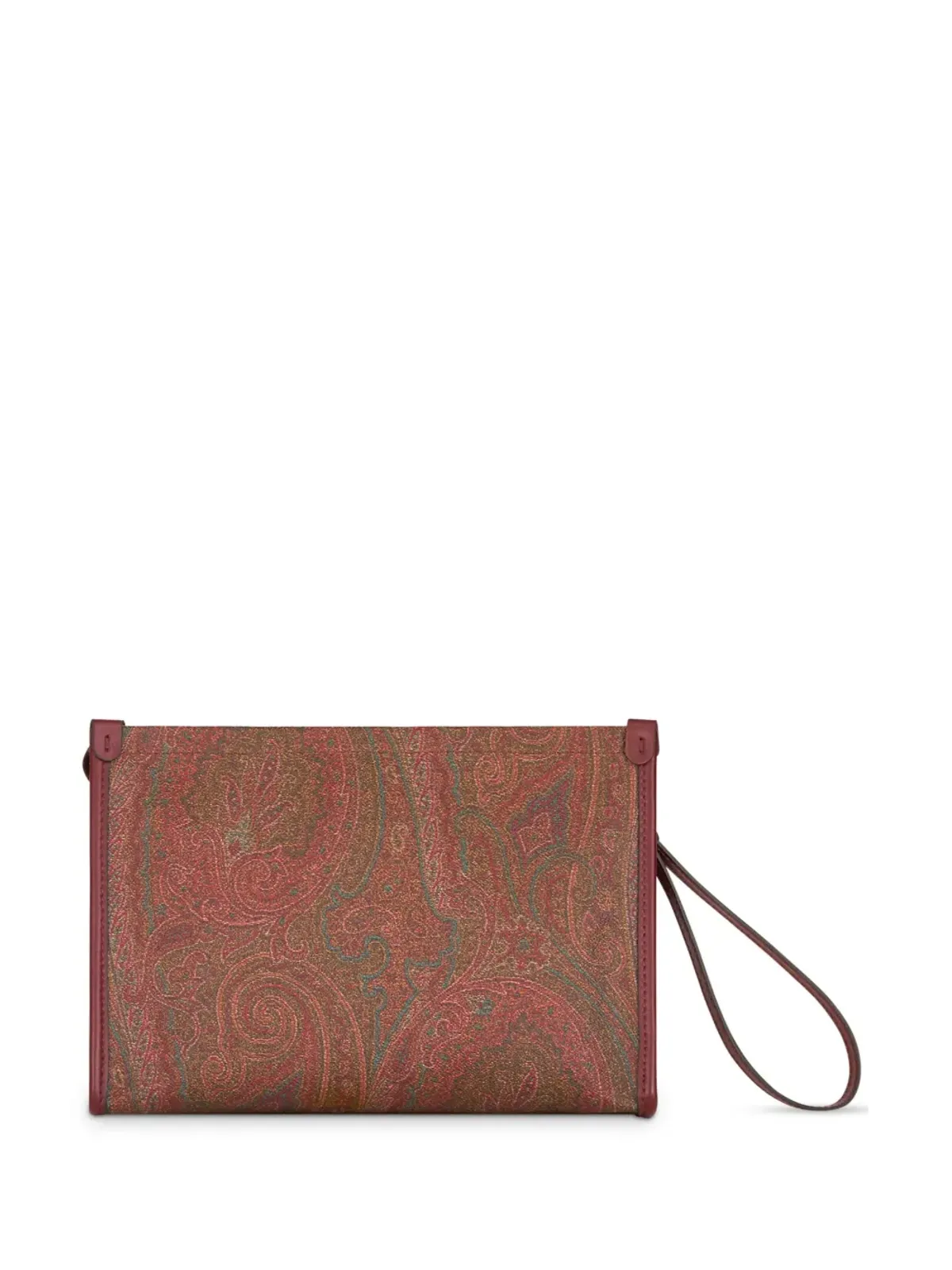 ETRO large Love Trotter clutch - Brown - 画像3