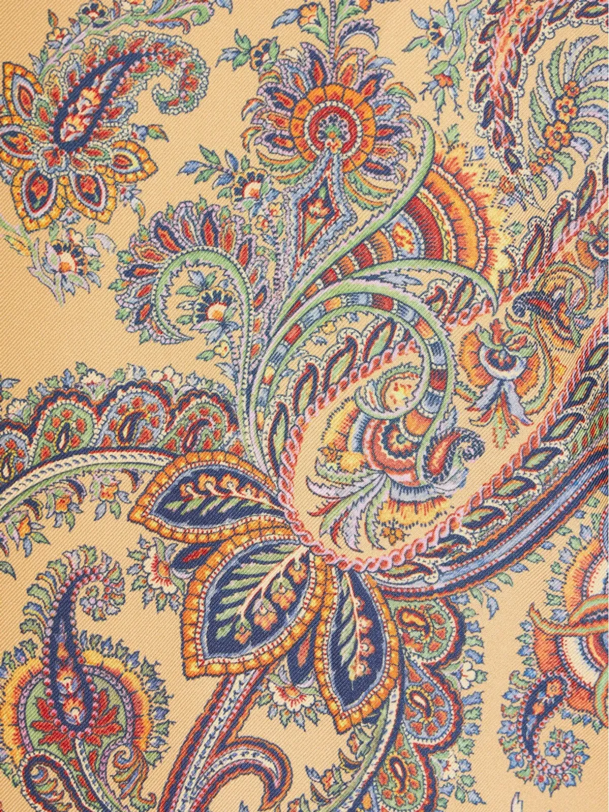 ETRO 花柄プリントパネル編みカーディガン - 画像5