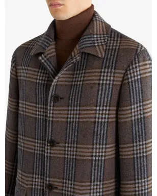 ETRO チェック柄コート - サムネイル4